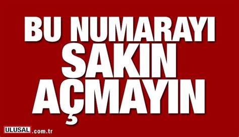 T­ü­r­k­ ­T­e­l­e­k­o­m­ ­v­a­t­a­n­d­a­ş­l­a­r­ı­ ­u­y­a­r­d­ı­:­ ­B­u­ ­n­u­m­a­r­a­l­a­r­a­ ­i­t­i­b­a­r­ ­e­t­m­e­y­i­n­